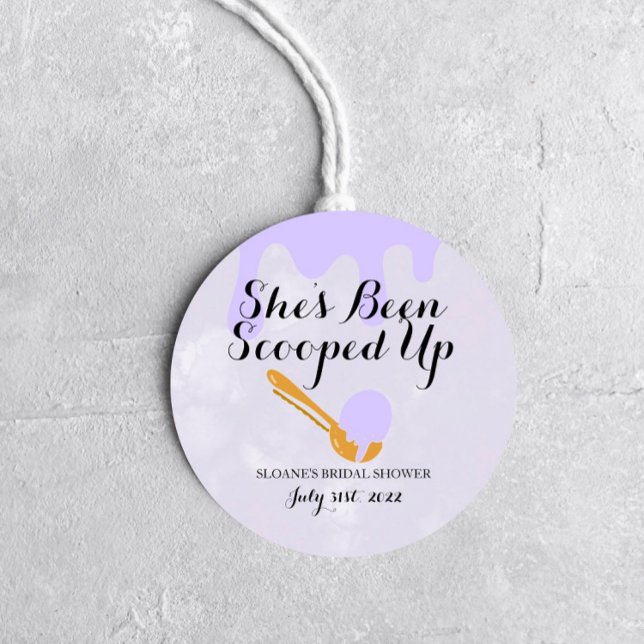 Glace à la Lilas Fête de Fiançailles Autocollant M (Créateur téléchargé)