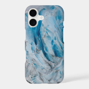 Glace de glacier bleue