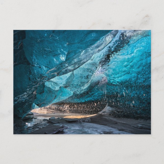 Glacial Cave | Vatnajoekull National Park, Iceland Postcard (Front)