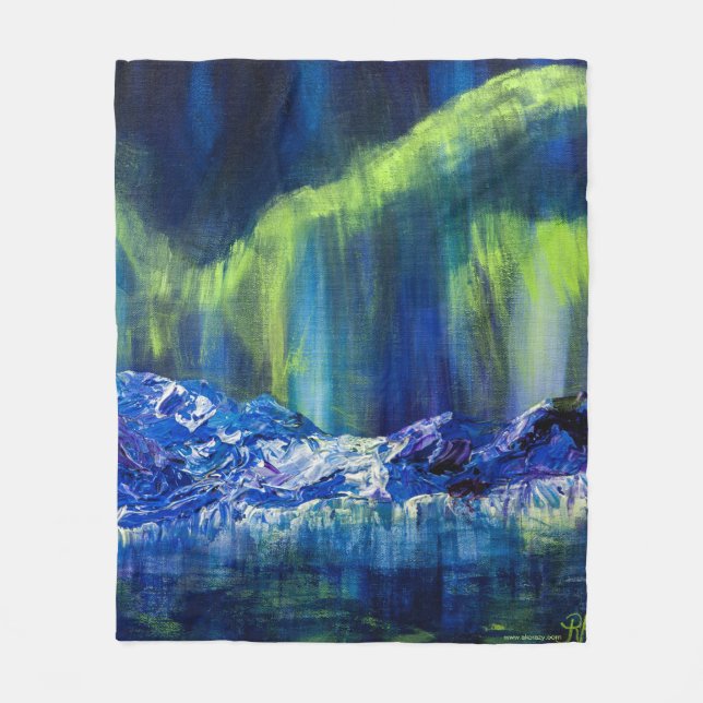 Glacial de l'Alaska et couverture boréale (Devant)