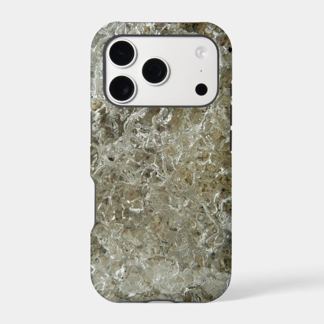 Glacial Ice Abstract Nature Texture (Back)