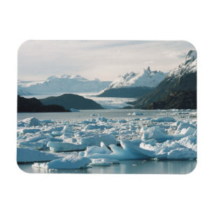 Glacial Icebergs Magnet