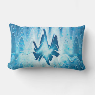 Glacial Lake - Alaska Lumbar Pillow