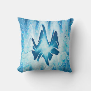 Glacial Lake - Alaska Throw Pillow