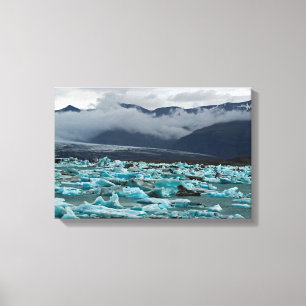 Glacial lake Jokulsarlon - Iceland Canvas Print