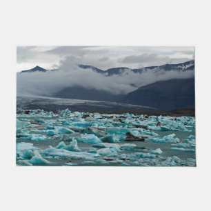 Glacial lake Jokulsarlon - Iceland Doormat