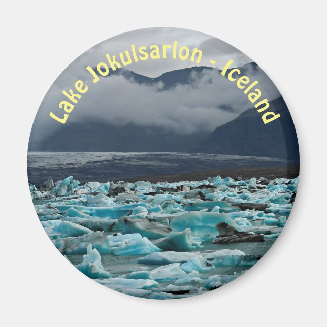Glacial lake Jokulsarlon - Iceland Magnet (Front)