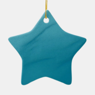 Glacial Melt Abstract Nature Photography Ceramic Ornament