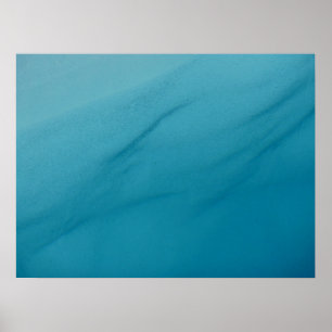 Glacial Melt Abstract Nature Photography Poster