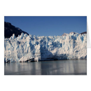 Glacier and Volcano Card