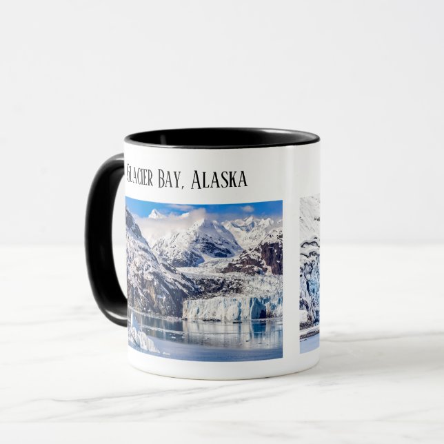 Glacier Bay, Cruising Alaska, Lamplugh Glacier, Mug (Front Left)