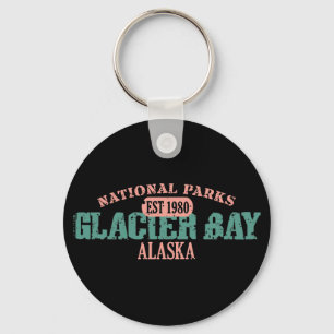 Glacier Bay National Park Keychain