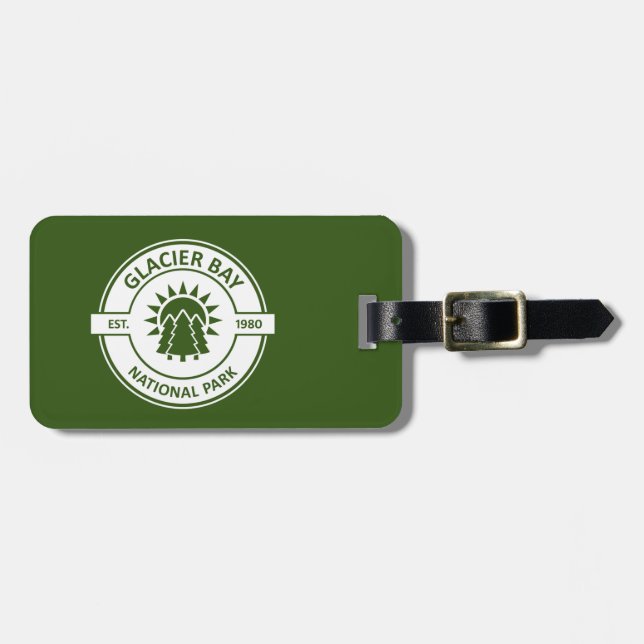 Glacier Bay National Park Luggage Tag (Front Horizontal)