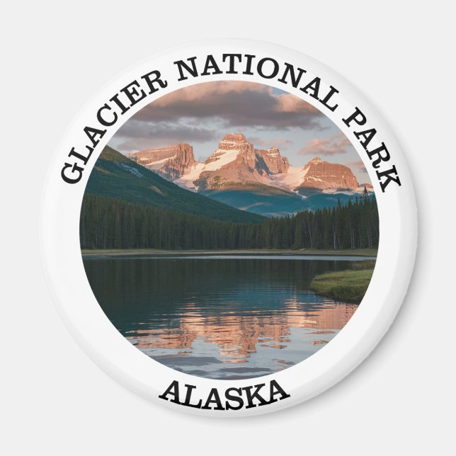 Glacier Bay National Park  Magnet (Front)