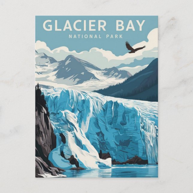 Glacier Bay National Park Postcard (Front)