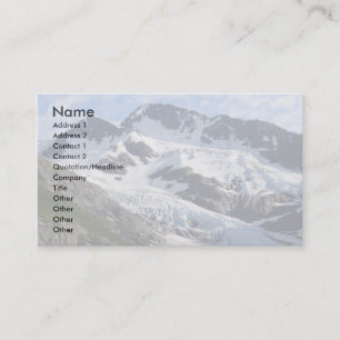 glacier business card