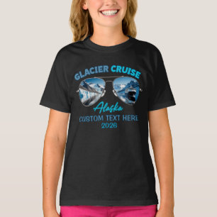 Glacier Cruise Alaska Scenic Icebergs, Mountains T-Shirt