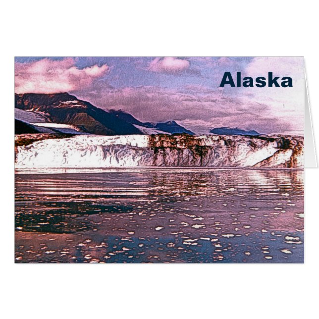 Glacier de l'Alaska (Devant horizontal)