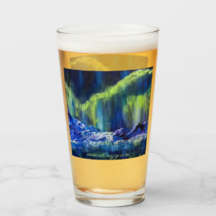 Glacier de l'Alaska Réflexions verre tumbler