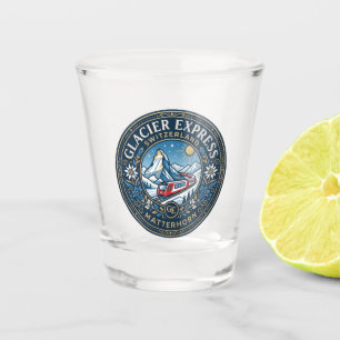 Glacier Express & Matterhorn, Switzerland Shot Glass