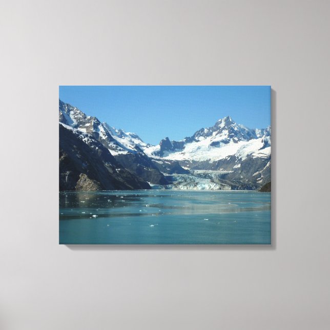 Glacier-Fed Waters of Alaska Canvas Print (Front)
