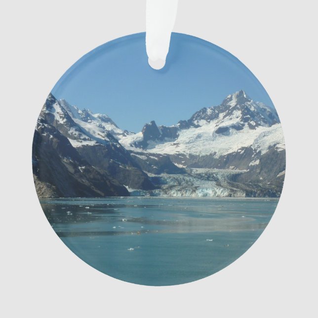 Glacier-Fed Waters of Alaska Ornament (Front)
