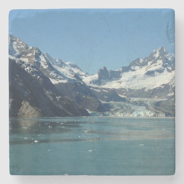 Glacier-Fed Waters of Alaska Stone Coaster (Front)