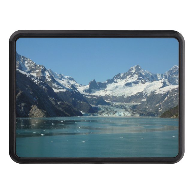 Glacier-Fed Waters of Alaska Trailer Hitch Cover (Front)