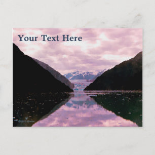 Glacier Fjord Postcard