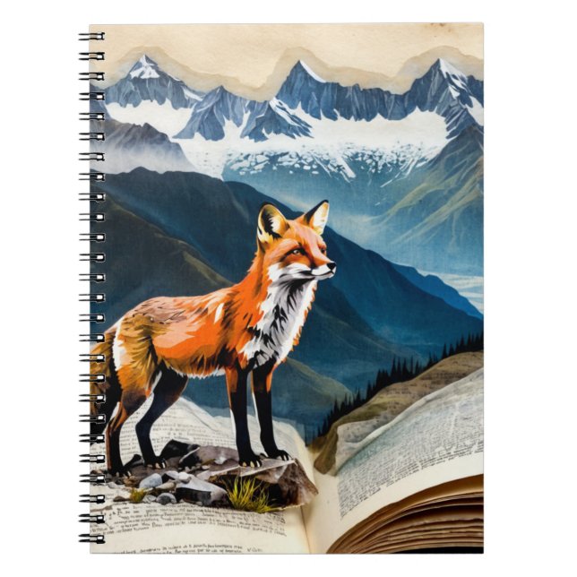 Glacier Fox | Journal carnet (Devant)