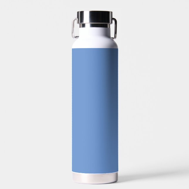 Glacier,Gull Grey,Moonstone Blue, Water Bottle (Front)