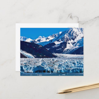 Glacier Hubbard, Alaska Carte Postale