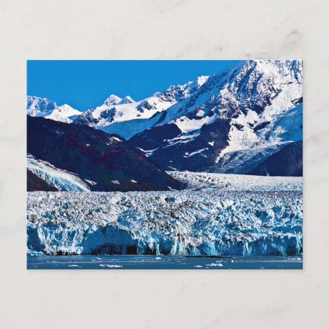 Glacier Hubbard, Alaska Carte postale (Devant)