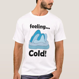 Glacier Iceberg Feeling Cold Funny T-Shirt