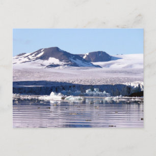 Glacier in Svalbard Postcard