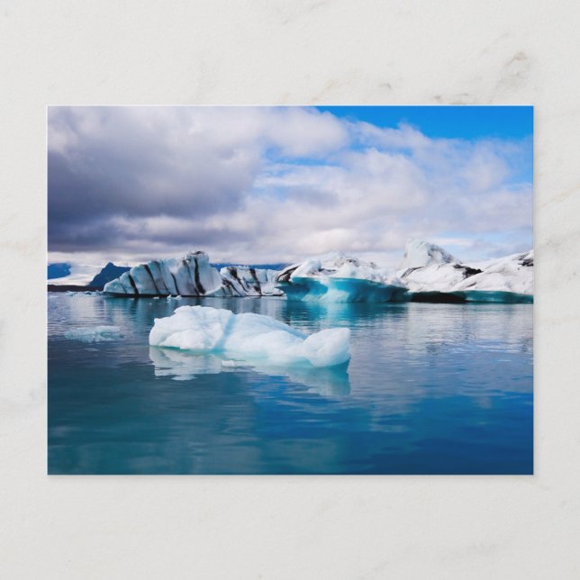 Glacier Lagoon Postcard (Front)