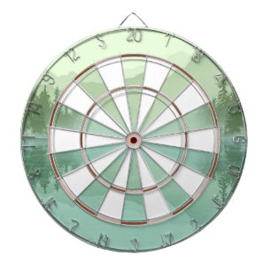 Glacier Lake in the Rocky Mountains Dartboard