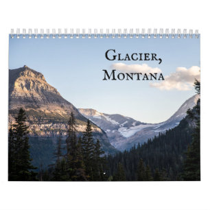 Glacier Montana Calendar
