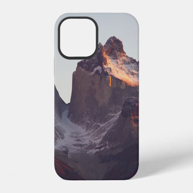 GLACIER MOUNTAINS DURING DAY iPhone CASE (Back)