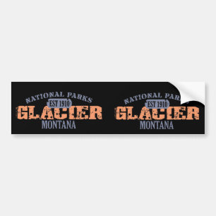 Glacier National Park Bumper Sticker