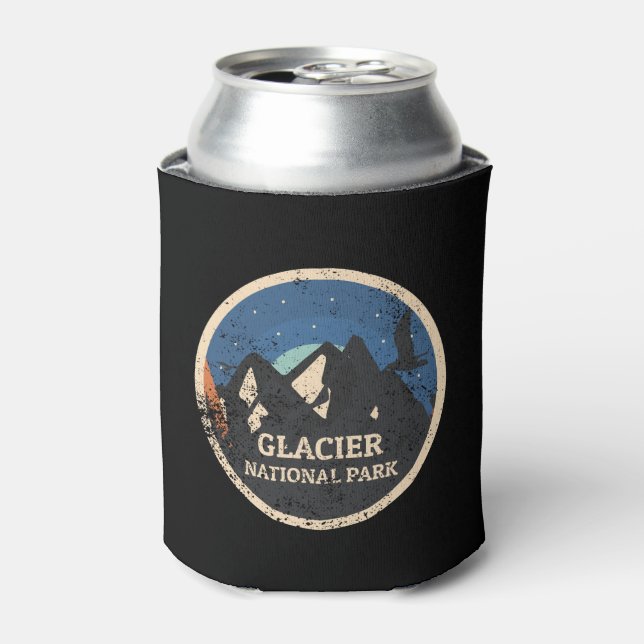 Glacier National Park Can Cooler (Can Front)