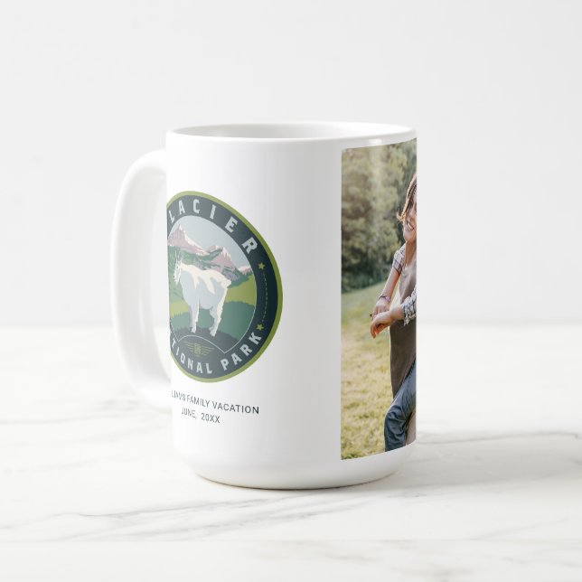 Glacier National Park Coffee Mug (Front Left)