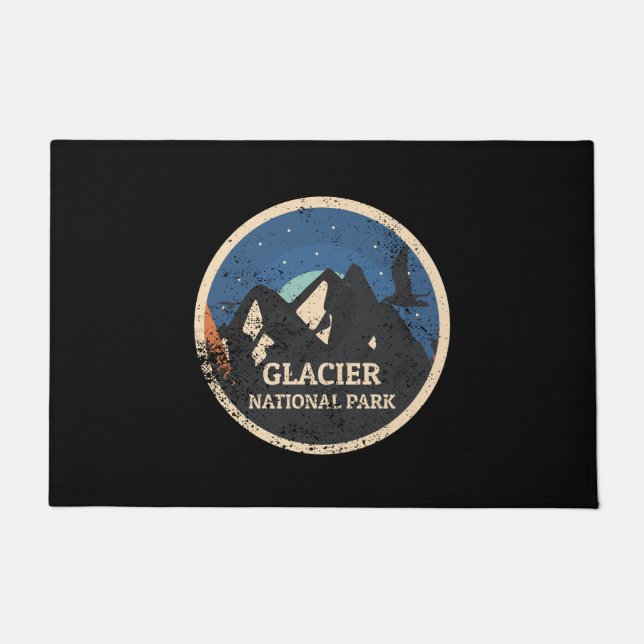 Glacier National Park Doormat (Front)