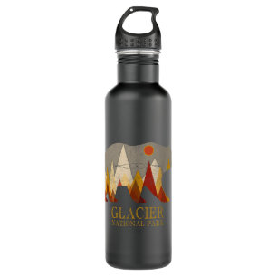Glacier National Park Grizzly Bear Montana  710 Ml Water Bottle