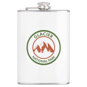 Glacier National Park Hip Flask