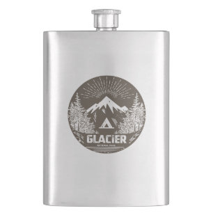 Glacier National Park Hip Flask