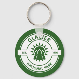 Glacier National Park Keychain