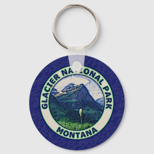 Glacier National Park Keychain