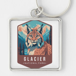 GLACIER NATIONAL PARK KEYCHAIN