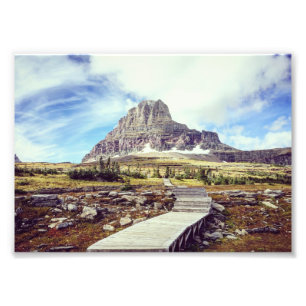 Glacier National Park - Logan Pass Photo Print